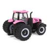 ERTL 1/64 Pink New Holland Genesis T8.380 Tractor with Rear Duals 13997 view 3