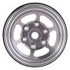 INJORA 1.0 Beadlock Wheel Rim 4PCS CNC Aluminum Wheels for 1/18 TRX4M 1/24 RC Crawler Car Axial AX24 SCX24 FMS FCX24 Upgrade (Grey) view 4