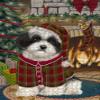 Christmas Stocking was Hung Havanese Dog Jigsaw Puzzle for Adults - Animal Printed Interlocking Puzzle Game Artwork - Gift for Dog Lover's -1000 Pcs 29.5"x19.7", PZLE51850 view 1