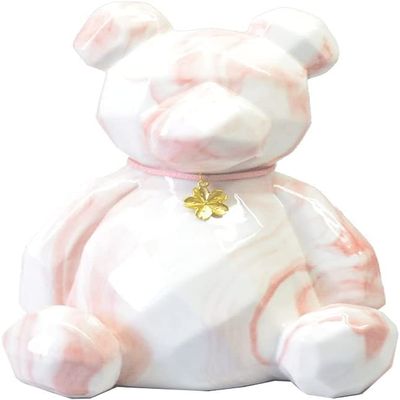 Piggy Bank,decorative piggy bank Animal Piggy Bank Geometric Design Bear Shape Coin Bank Money Saving Bank With Rubber Stopper Cute Money Bank For Kids Girl Boy money Bank for aldult (Color : Piggy Ba