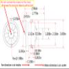 DoBoFo Brushless Motor 4S 4300KV 16.8V for EDF 50mm 11 Blades Electric Ducted Fan, High Speed Motor 72240RPM, Hobby Jet Engine RC Car Engine Parts, Remote Control Model Replacement Airplane Parts DIY view 3