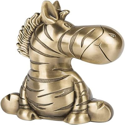 Piggy Bank,decorative piggy bank Zebra Piggy Bank Zinc Alloy Metal Piggy Bank Cute Coin Bank Creative Personality Money Bank For Kids Adult 4.7x3.5x5.9in money Bank for aldult (Color : Piggy Bank)