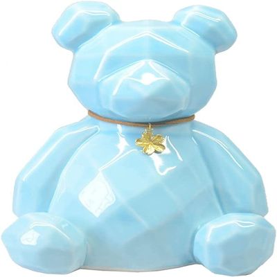 Piggy Bank,decorative piggy bank Animal Piggy Bank Geometric Design Bear Shape Coin Bank Money Saving Bank With Rubber Stopper Cute Money Bank For Kids Girl Boy money Bank for aldult (Color : Piggy Ba