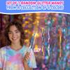 Forest & Twelfth 12.5 Spiral Glitter Wands for Wizard and Fairy Princess Pretend Play, Fun Magic Wand Toys for Halloween Parties, Party Favors, Stocking Stuffers, Giveaways (3 Pack) view 2