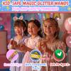 Forest & Twelfth 12.5 Spiral Glitter Wands for Wizard and Fairy Princess Pretend Play, Fun Magic Wand Toys for Halloween Parties, Party Favors, Stocking Stuffers, Giveaways (3 Pack) view 4