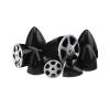 DKNTZO Airplane Propeller Spinner, 1 PCS Carbon Fiber RC Propeller Spinner with Aluminum Plate CW 2 Blades for Electric Fixed Wing Airplane Model Accessories Spare Part (Color : 57mm) view 4