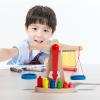 ibasenice Educational Toy Balance Scale for Kids Wooden Montessori Scale for Classroom Learning and Preschool Measurement 8.7 X 3.7 X 6.7 Inches view 2