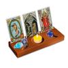 Jayiaine Tarot Card Holder Stand,Wooden Tarot Card Stand,Display Your Daily Divination Cards,Tarot Reading Accessories,Tarot Card Display Wiccan Altar Supplies for Tarot Decor,A view 1