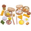 TOYANDONA 58 Pcs Sets Steamed Buns Cooking Toy Kid Kitchen Toy Child Safe Abs Educational Playset view 4