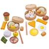 TOYANDONA 29Pcs Toddler Cooking Toys Kitchen Playset with Dim Sum Steamer Pretend Play Food Accessories for Kids Ages 3 Parent-Child Interaction view 1