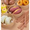 TOYANDONA 29Pcs Toddler Cooking Toys Kitchen Playset with Dim Sum Steamer Pretend Play Food Accessories for Kids Ages 3 Parent-Child Interaction view 2