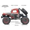 BEEZRC FMS RC Crwaler 1/24 Scale FCX24 Power Wagon RTR 4WD 2.4GHz 3CH Offroad RC Car Model Vehicle Hobby Grade Remote Control Car (Red) view 3