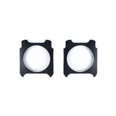 MOOKEENONE Waterproof Tempered Glass Lens Protector Lens Guards Set for Insta360 ONE RS/R