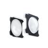 MOOKEENONE Waterproof Tempered Glass Lens Protector Lens Guards Set for Insta360 ONE RS/R view 3