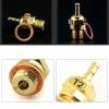 kingsea 4 Pcs Upgrade T2 RC Spark Glow Plugs Hot Spark 70117 Super Duty Nitro Engine Parts Compatible with RC Nitro Engine Car Truck view 3