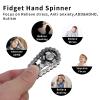 ILYMB Chain Gear Fidget Spinner, Metal Sprocket Chain Fidget Toy, Stress Anxiety Relief Fidget Toy, Bike Chain Gears Novelty Toy,Metal EDC for Anxiety Relieve Boredom ADHD Autism (Dark Grey) view 3