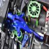 GPM Upgrades Aluminum 7075-T6 Front Chassis Brace for 1/8 4WD Sledge Monster Truck (95076-4) RC Cars (red) view 2