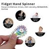 ILYMB Chain Gear Fidget Spinner, Metal Sprocket Chain Fidget Toy, Stress Anxiety Relief Fidget Toy, Bike Chain Gears Novelty Toy,Metal EDC for Anxiety Relieve Boredom ADHD Autism(Colorful) view 3