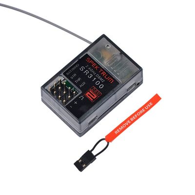2.4GHz DSM2 Compatible 3CH Surface Receiver with Plug for Spektrum RC Car Boat