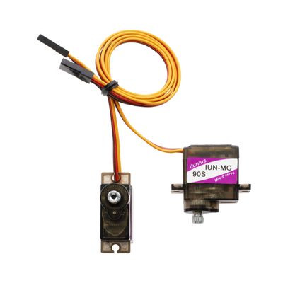 iiunius 2pcs MG-90 12g Metal Gear Micro Servo Upgraded SG90 Digital Micro Servos for RC Airplane Model Car Helicopter Robot Diving Equipment Racing Model
