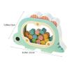 SAFIGLE 1set Wooden Tooth Keepsake Organizer for Teeth Storage for Cherished Childhood Memories for Boy Girl Dragon Design view 2
