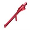 GPM Upgrades Aluminum 7075-T6 Rear Chassis Brace for 1/8 4WD Sledge Monster Truck (95076-4) RC Cars (red) view 1