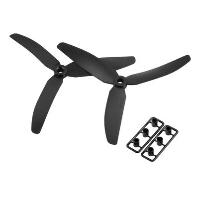 1 Pair 5030 3-Blade Propeller Prop CW/CCW Plastic Propeller Blade Propel for RC Aircraft Quadcopter Part
