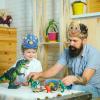 Leinuosen 32 Packs Dinosaur Party Hats for Kids Dinosaur Birthday Party Decorations Dino Hats, 16 Styles(Cute) view 3