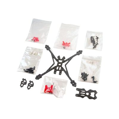 HAPPYMODEL 3.5 inch Traversing Machine Rack Bulk/Bottom Plate Compatible with Crux35 Crux35 HD Racer Drone (Rack Set)