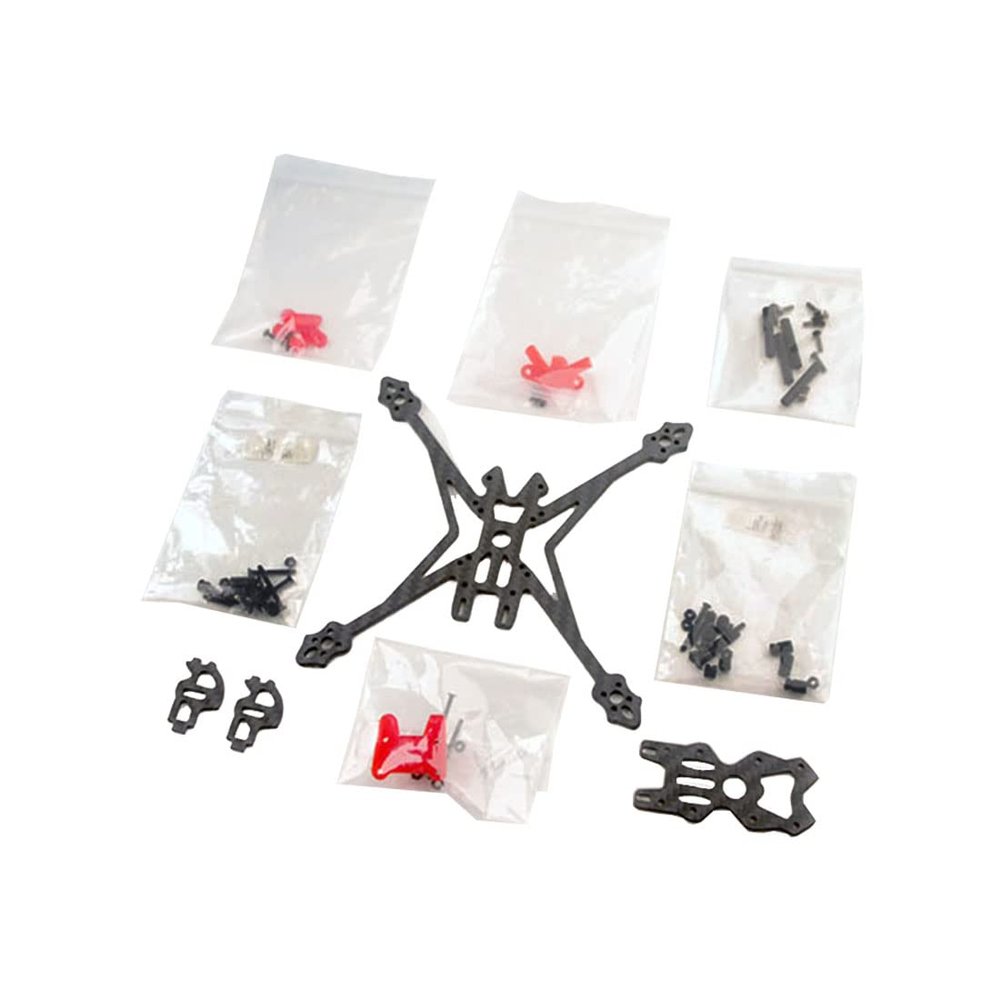 HAPPYMODEL 3.5 inch Traversing Machine Rack Bulk/Bottom Plate Compatible with Crux35 Crux35 HD Racer Drone (Rack Set)