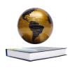 Floating Globe Lamp,6" World Geographic Globes Gold Magnetic Floating Levitating Globe with Lights Home Office Desk Decor Creative Birthday Christmas Gifts,360 Rotating view 1