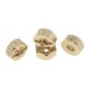 4Pcs 12mm 1/10 RC Car Brass Heavier Wheel Hex Hub Adapter for Axial SCX10 90046 view 2