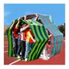 2PCS Teamwork Games Playing Run Mat, Outdoor Field Day Group Building Group Learning Activity Game for 2-18 People (Size : Kids-6M/20FT) view 1