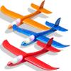 Tivcck 3 Pack LED Foam Airplane Toys, 17.5" Large Throwing Foam Plane, 2 Flight Mode Glider Flying Toy for Kids, Ages 3+ view 1