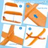 Tivcck 3 Pack LED Foam Airplane Toys, 17.5" Large Throwing Foam Plane, 2 Flight Mode Glider Flying Toy for Kids, Ages 3+ view 4