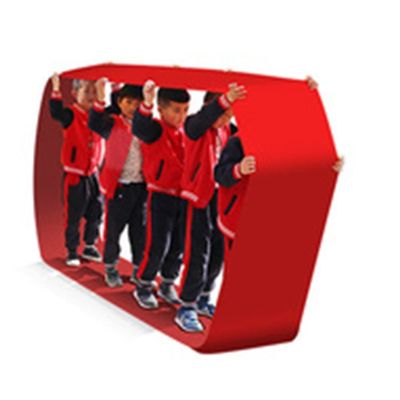 Teamwork Game Play Running Mat, Kids Adult Group Competition Game Oxford Cloth Crawler, Field Day Carnival Fun Games (Color : Red, Size : Adult-6M//20FT)