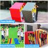 Teamwork Game Playing Run Mat, Indoor and Outdoor Team Building Multiplayer Game Rolling Run Mat for 2-18 People (Size : Adult-8M//26FT) view 4