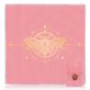 Knana Tarot Card Cloth & Holder - Velvet Altar Tarot Cloth, 19.68 by 19.68 inches - Pink, Golden Bee Pattern view 1