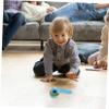 3Pcs Wooden Spinning with Pull String Handle Educational Gyroscope Set for Kids Preschool Toddler Play view 4