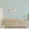 Stupell Industries 'Peaceful Sea Turtle Swimming', Framed Giclee Art, Gray, 24 x 10 Inches, Easy to Hang and Sturdy, Made in USA, by Diannart view 3