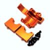 Aluminum Center Differential Gearbox Gear Cover Orange for Traxxas 1/8 Sledge 9584 view 3