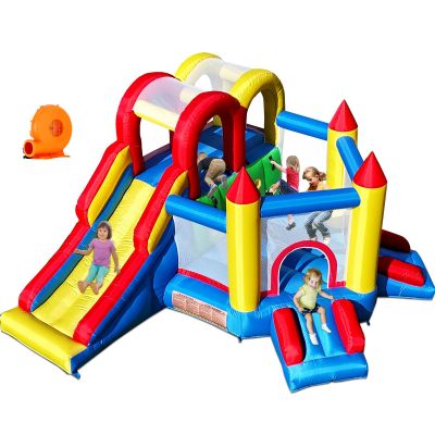 Umbalir InfIatable Bounce House for Kids 3-8 yr, Bouncy House Accommodate 4-6 Kids, Fun and Safe Indoor/Outdoor Play (12.3'Lx10'Wx6.3'H)
