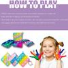 12Pcs Random Color Mini Pop Keychain Fidget Toy Push Bubble Pop Silicone Squeeze Sensory Toys Make Fun for Kids Anxiety Stress Reliever for Adults view 3
