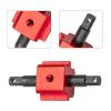 kingsea Upgrade RC Differential Locker Spool Red Different Case Mount Compatible with Traxxas 1/10 Rustler Hoss Slash Stampede 4x4 XO-1 RC Car view 2