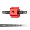 kingsea Upgrade RC Differential Locker Spool Red Different Case Mount Compatible with Traxxas 1/10 Rustler Hoss Slash Stampede 4x4 XO-1 RC Car view 4