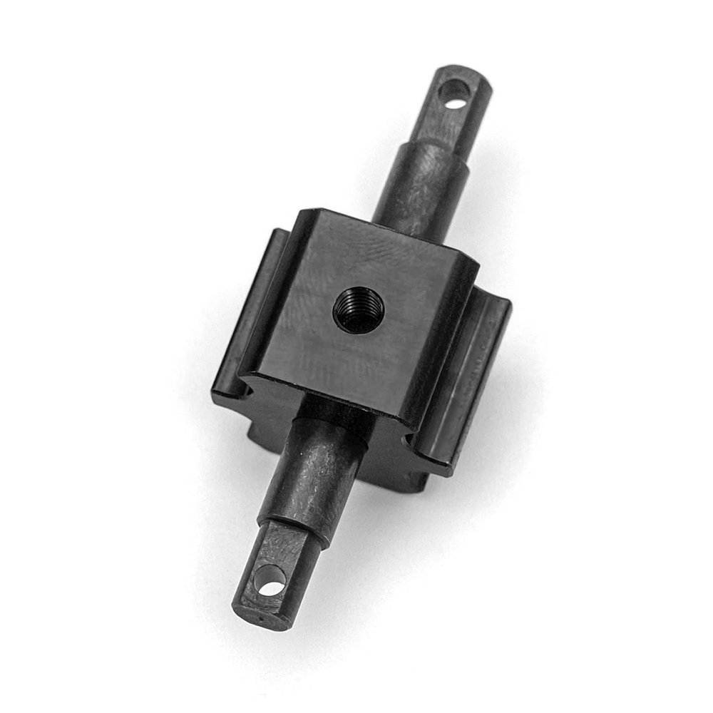 kingsea Upgrade RC Differential Locker Spool Black Different Case Mount Compatible with Traxxas 1/10 Rustler Hoss Slash Stampede 4x4 XO-1 RC Car
