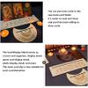 Tarot Card Holder, Stand Wooden Tarot Card Display Stand Divination Tarot Reading Accessories Tarot Board Altar Stand for Display Daily Affirmation Cards Witchy Room Decor,A view 3