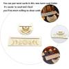 Tarot Card Holder, Stand Wooden Tarot Card Display Stand Divination Tarot Reading Accessories Tarot Board Altar Stand for Display Daily Affirmation Cards Witchy Room Decor,A view 4