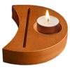 Jayiaine Tarot Card Holder Stand,Wooden Tarot Card Stand,Display Daily Divination Cards,Tarot Reading Accessories,Tarot Card Display Wiccan Altar Supplies for Witchy Room Decor,H view 3