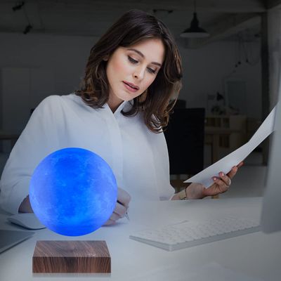 VGAzer Magnetic Floating Moon Lamp-3D Globe Levitation Galaxy Lamp,Decorative Lamp for Adults Kids Gifts